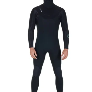 Vissla New Seas 5/4 Heren Hooded Wetsuit U-Zip
